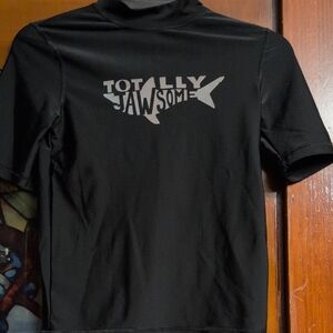 Cherokee Black Kids Swim Shirt